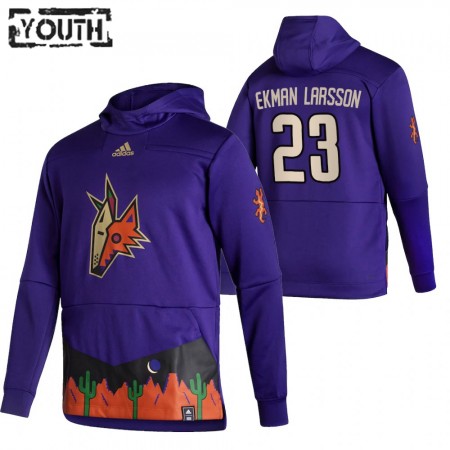 Arizona Coyotes Oliver Ekman-larsson 23 2020-21 Reverse Retro Chandails à capuchon - Enfant